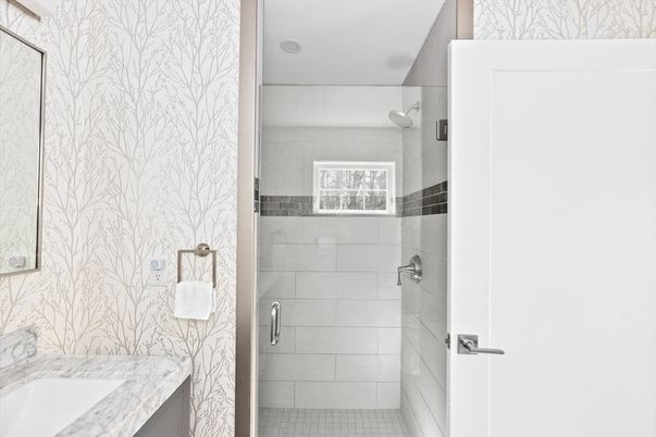 Bathroom, Glass Shower, Interior