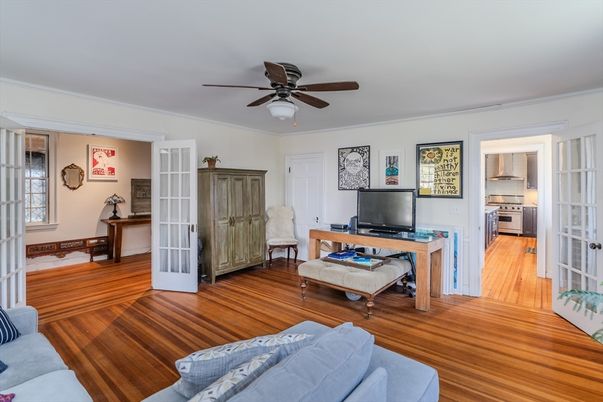 Interior, Kitchen, Living room, Wood Texture Flooring