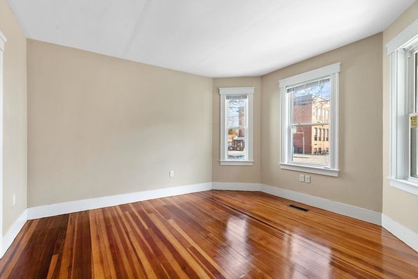 Empty room, Interior, Wood Texture Flooring