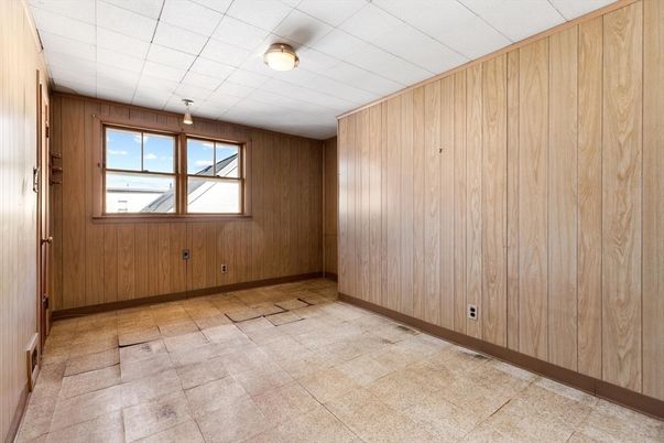 Empty room, Interior, Wooden Walls