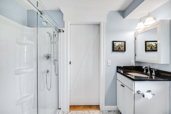 Bathroom, Glass Shower, Interior