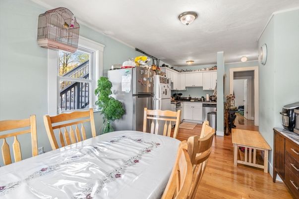 Dining room, Interior, Kitchen, Wood Texture Flooring