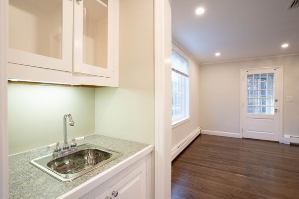 Bathroom, Interior, Recessed Lighting, Wood Texture Flooring
