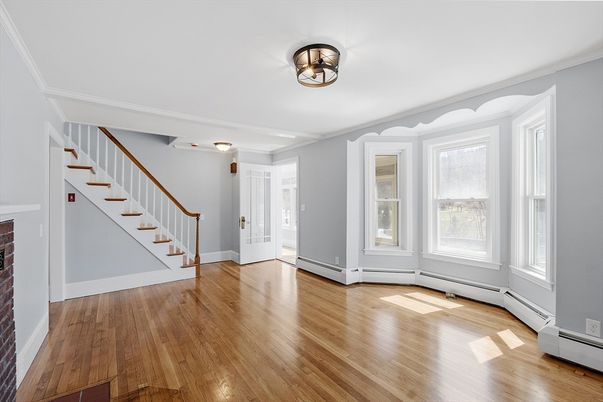 Empty room, Interior, Wood Texture Flooring