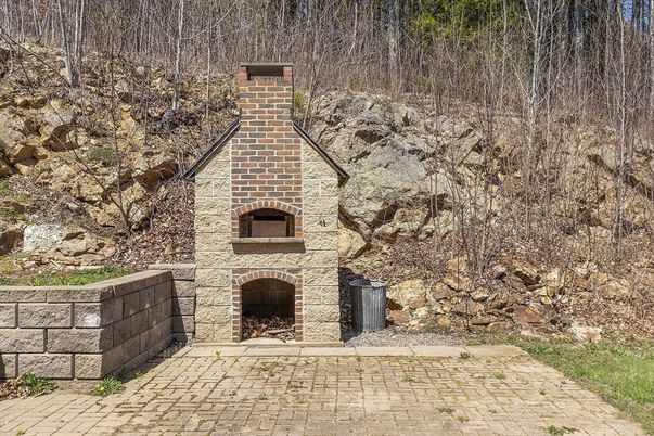 Exterior, Fireplace