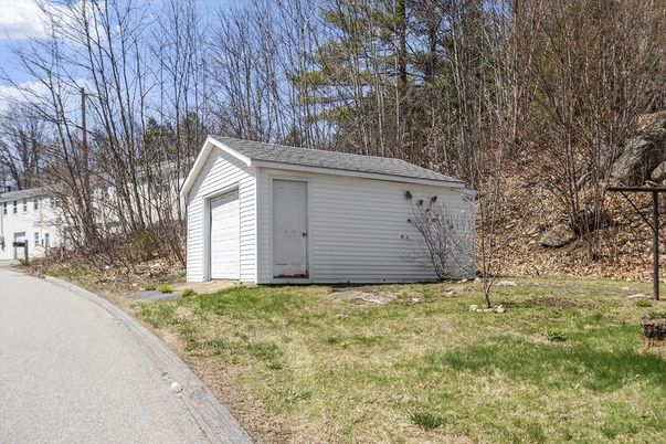 Backyard, Detached Garage, Exterior