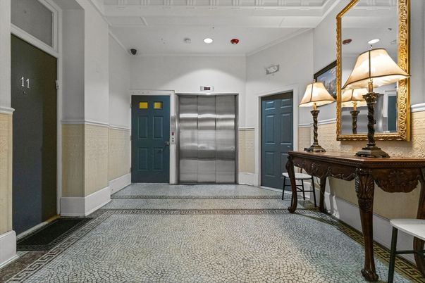 Elevator, Interior, Recessed Lighting