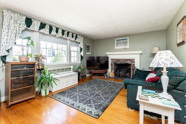 Fireplace, Interior, Living room, Wood Texture Flooring