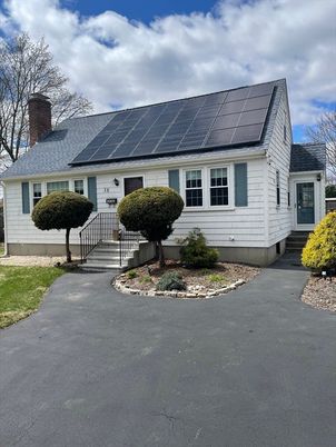 Exterior, Facade, Solar Panels, Cape Cod