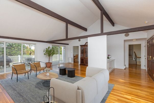 Interior, Living room, Wooden Beams, Wood Texture Flooring
