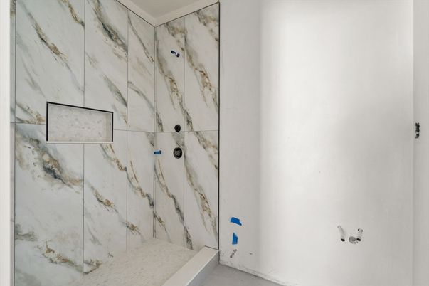 Bathroom, Interior, Marble Walls