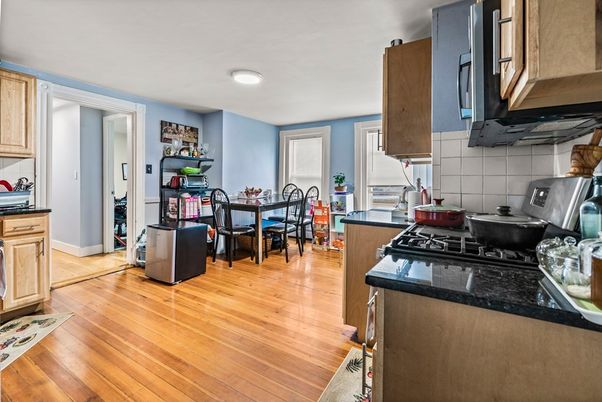 Dining room, Interior, Kitchen, Wood Texture Flooring