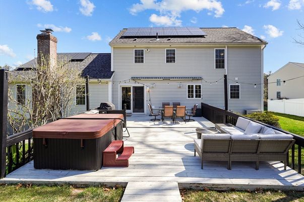 Exterior, Hot Tub, Solar Panels