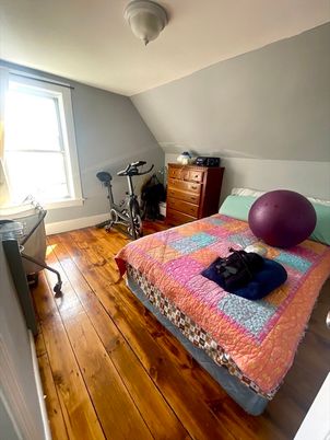Bedroom, Fitness Equipment, Interior, Wood Texture Flooring