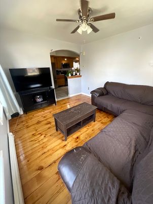 Interior, Kitchen, Living room, Wood Texture Flooring