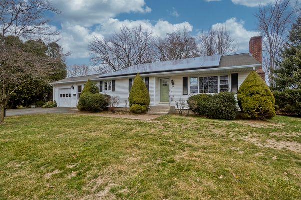 Attached, Backyard, Exterior, Facade, Solar Panels, Cape Cod