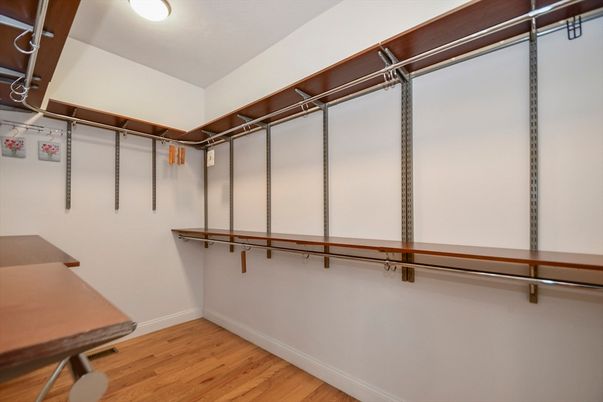 Interior, Walk-in Closets, Wood Texture Flooring