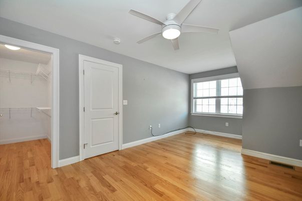 Empty room, Interior, Walk-in Closets, Wood Texture Flooring