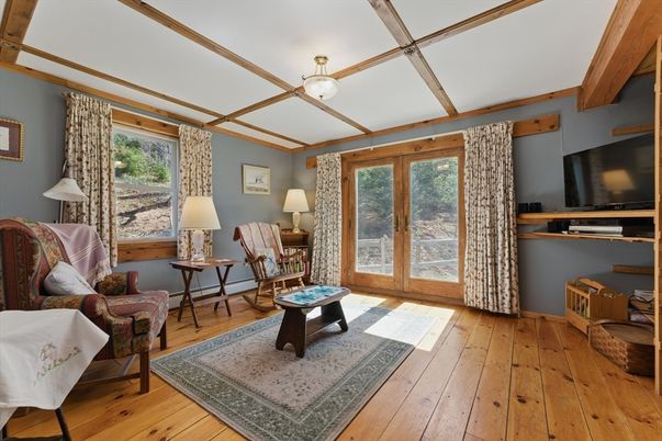 Interior, Wooden Beams, Wood Texture Flooring