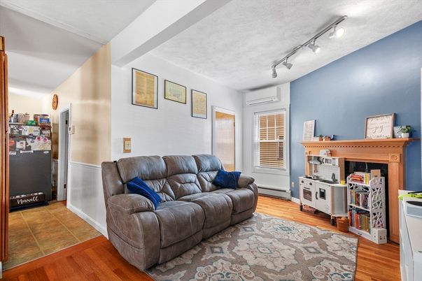 Fireplace, Interior, Living room, Wood Texture Flooring