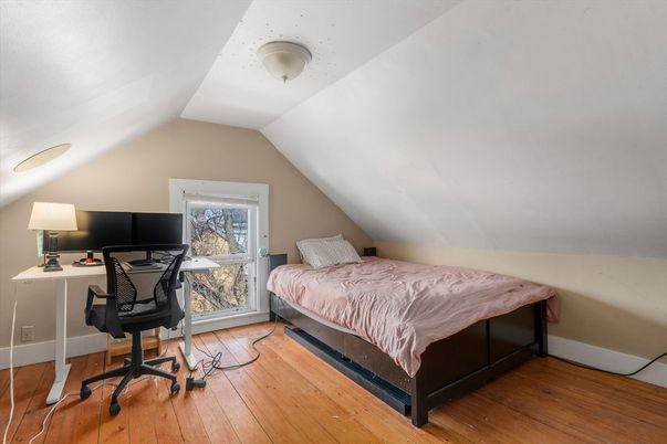 Bedroom, Home Office, Interior, Wood Texture Flooring