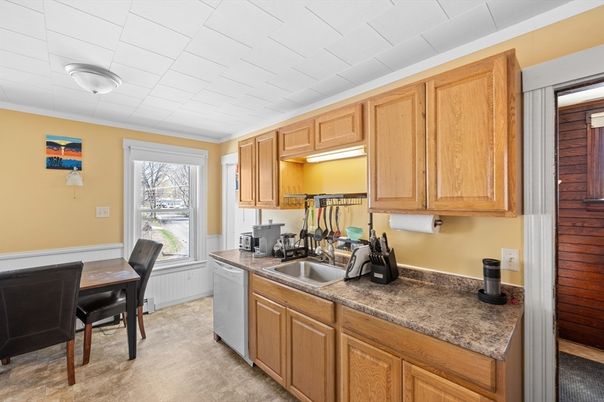 Dining room, Interior, Kitchen