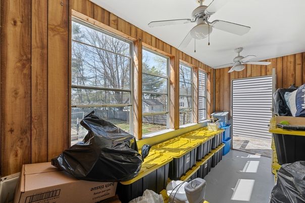 Interior, Sun Room, Wooden Walls