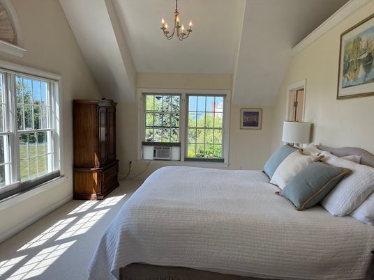 Bedroom, Chandelier, Interior