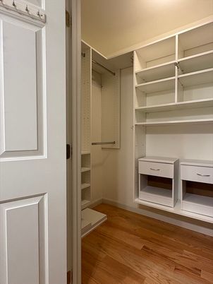 Interior, Walk-in Closets, Wood Texture Flooring