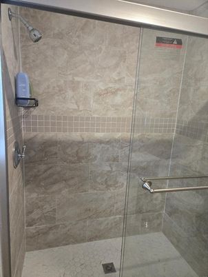 Bathroom, Glass Shower, Interior