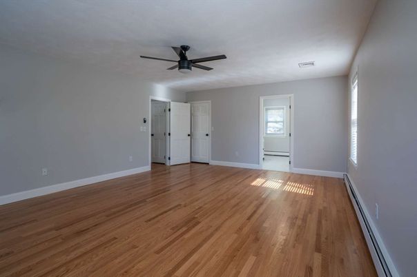 Empty room, Interior, Wood Texture Flooring