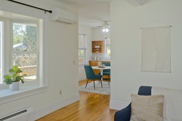 Dining room, Interior, Wood Texture Flooring