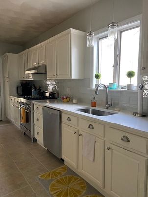 Interior, Kitchen, Pendant Lights, Stainless Steel Appliances
