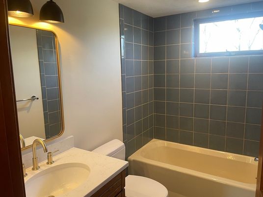 Bathroom, Interior, Recessed Lighting