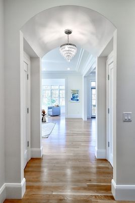 Chandelier, Interior, Wood Texture Flooring