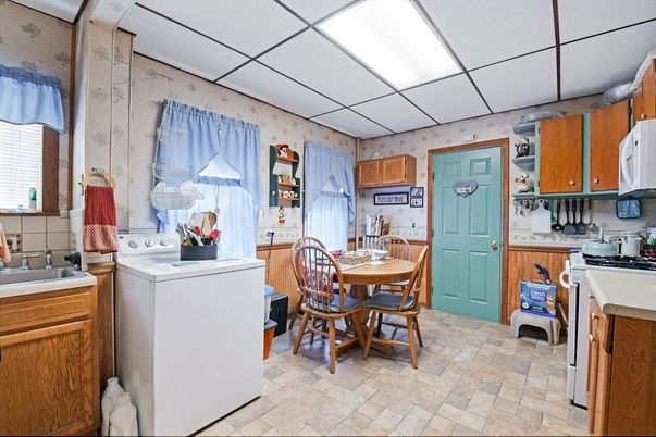 Dining room, Interior, Kitchen
