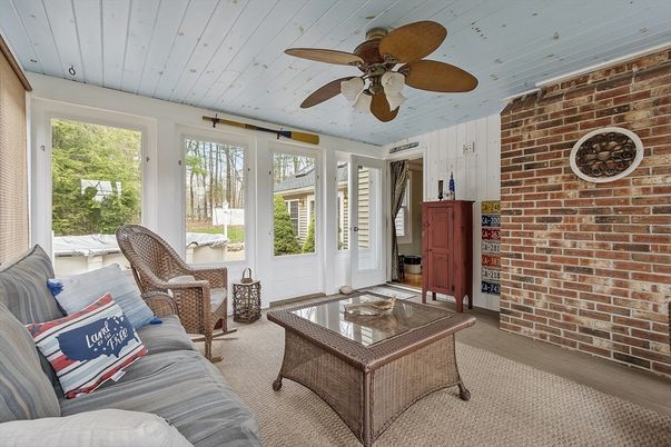 Interior, Living room, Stone Walls