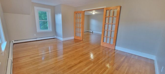 Empty room, Interior, Wood Texture Flooring