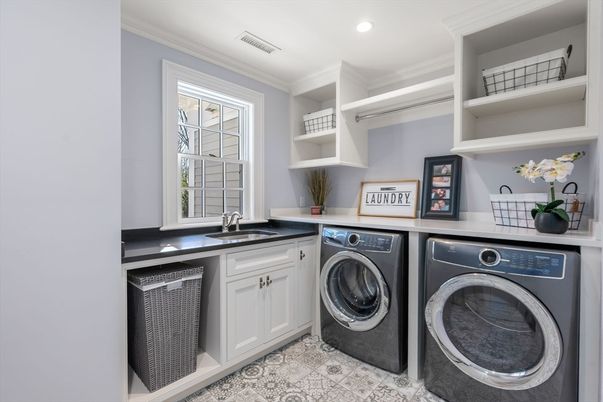 Interior, Recessed Lighting, Washer