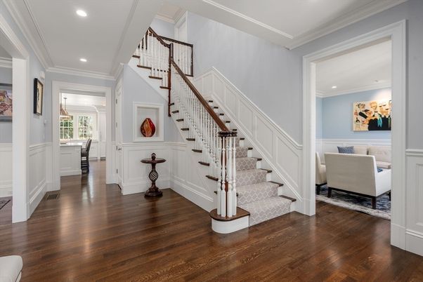 Interior, Recessed Lighting, Wood Texture Flooring