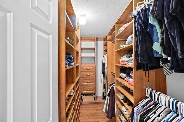 Interior, Walk-in Closets, Wood Texture Flooring