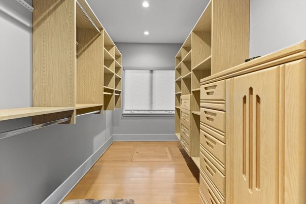 Interior, Recessed Lighting, Walk-in Closets, Wood Texture Flooring