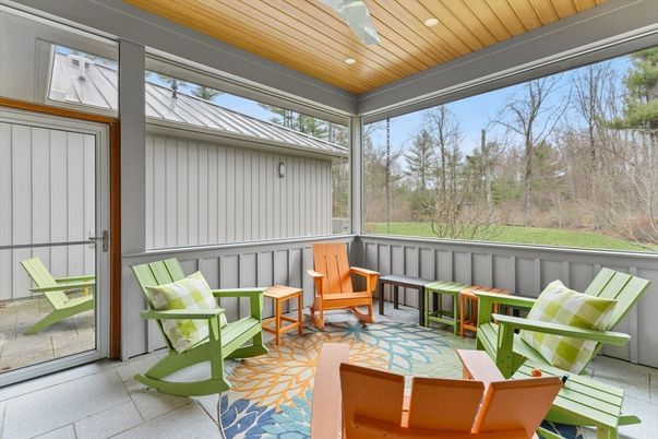 Interior, Recessed Lighting, Sun Room, Wooden Ceilings