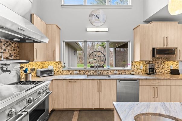 Interior, Kitchen, Stainless Steel Appliances