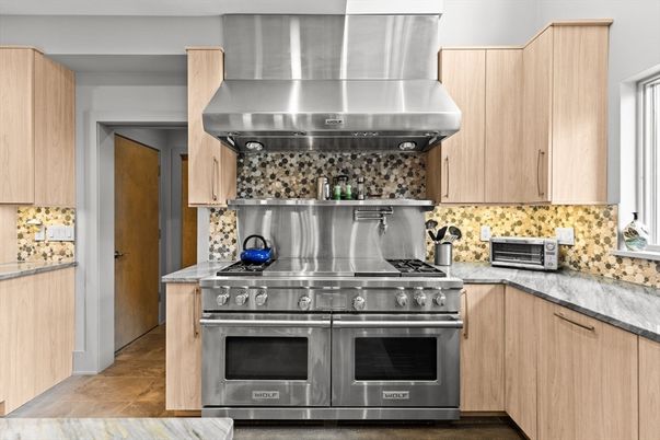 Interior, Kitchen, Stainless Steel Appliances