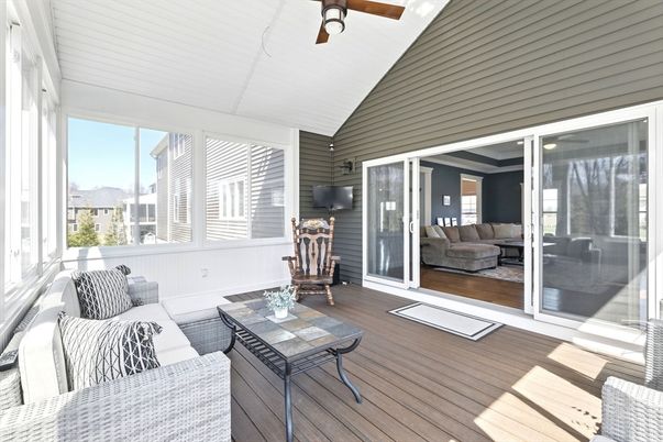 Interior, Living room, Sun Room, Wood Texture Flooring