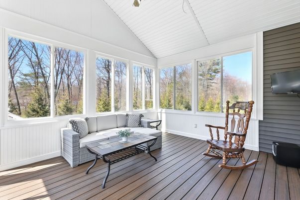 Interior, Living room, Sun Room, Wood Texture Flooring