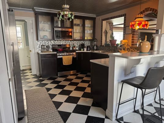 Interior, Kitchen, Pendant Lights
