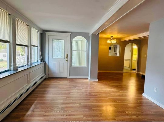 Empty room, Interior, Wood Texture Flooring