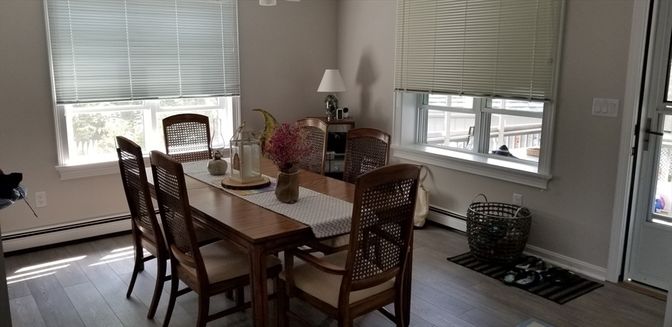 Dining room, Interior, Wood Texture Flooring